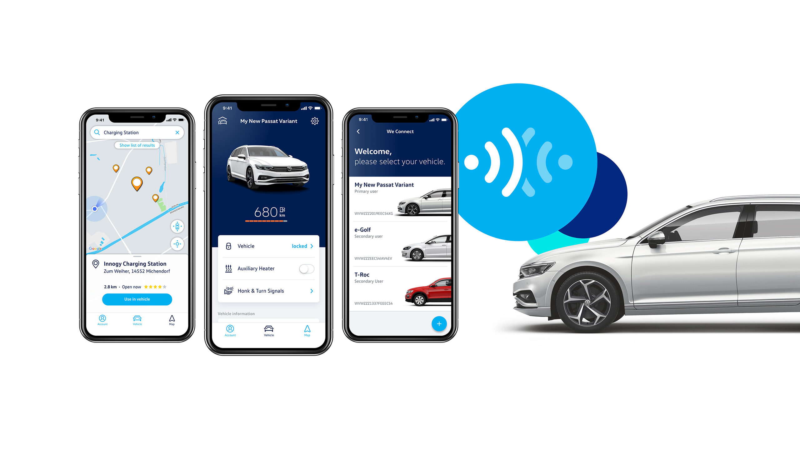 vw polo we connect